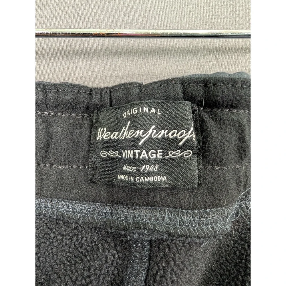 Weatherproof Vintage Mens Relaxed Fit Fleece Lined Jogger Pants Gray XXL 7240